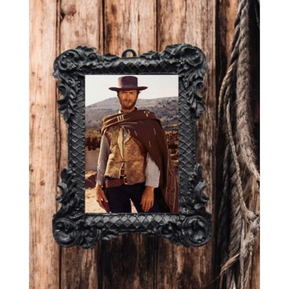 Clint Eastwood Wild Western Holiday Ornament Old West Collectable - Picture 2 of 3